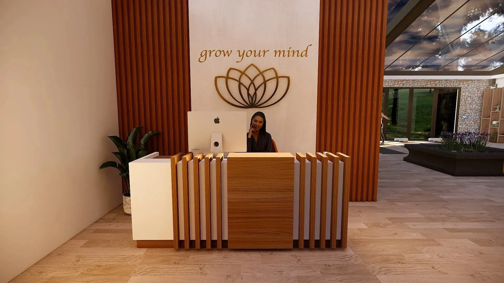 Accueil du centre de méditation Grow Your Mind