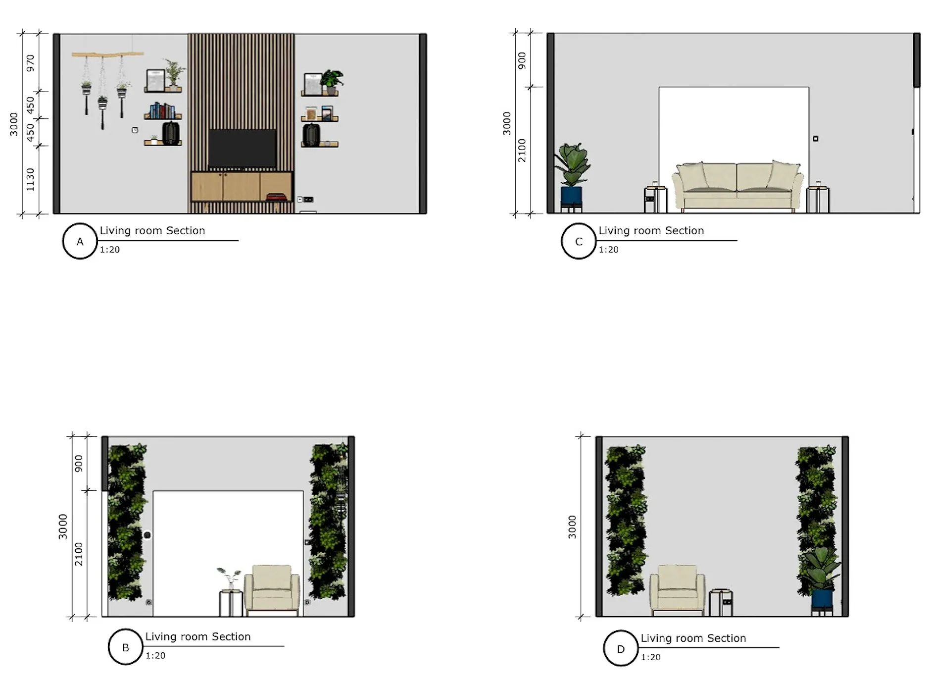 Plan du salon durable